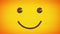 Happy Smiley Emoji Icon With Digital Glitch Noise Effects