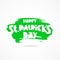 Happy St. Patrick`s Day. Gift card