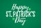 Happy St. Patrick`s Day greeting card