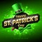 Happy St. Patrick`s Day greeting card
