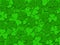 Happy St Patrick\'s Day Shamrock Leaves Background