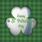 Happy St. Patricks day and rugby ball