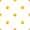 Happy Sun Motif Kids Seamless Pattern