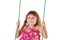 Happy swinging