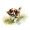 Happy Tails: Fun and Frolic with Your Cavalier King Charles Spaniel AI Generated