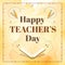 Happy Teacher\'s Day Poster Concept