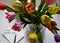 Happy teachers day, handmade tulip flower