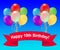 Happy Tenth Birthday Meaning 10th Party Celebration 3d Illustration