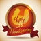 Happy Thanksgiving design, Vector Illustration