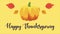 Happy Thanksgiving and fruit animation