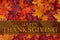 Happy Thanksgiving Greeting