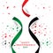 Happy UAE Independent Day Vector Template Design Illustration