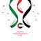 Happy UAE Independent Day Vector Template Design Illustration