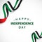 Happy UAE Independent Day Vector Template Design Illustration