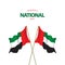 Happy UAE National Day Vector Template Design Illustration