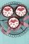 Happy Valentine red velvet cupcakes