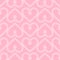 Happy Valentine\'s Day background. Pink seamless vector heart pattern.