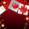 Happy Valentine`s day composition, love postcard, banner, background template, vector ilustration
