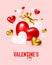 Happy Valentine\\\'s Day reeting card design