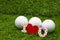 Happy Valentine`s day to golfer