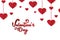 Happy Valentine's day vintage trendy clean design