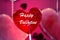 Happy valentine, written on Lollipop