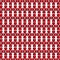 Happy Valentines abstract seamless pattern.