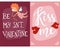 Happy valentines day angel greeting card vector illustration love romance abstract decorative banner.