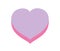 Happy valentines day, decorative heart love adorable icon