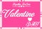 Happy Valetine Day greeting card