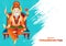 Happy vishwakarma puja illustration holiday card background