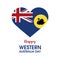 Happy Western Australia Day vector