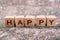 Happy word