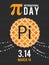 Happy World Pi Day! The ratio of a circleâ€™s circumference to its diameter