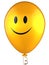 Happy yellow balloon (Hi-Res)