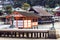 Haraiden purification hall in Itsukushima Shrine on Miyajima island