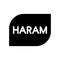 Haram icon. Trendy Haram logo concept on white background from R