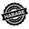 Harare stamp rubber grunge
