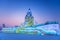 HARBIN, CHINA - JAN 15, 2020: Harbin International Ice and Snow Sculpture Festival