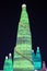 Harbin Ice Festival 2018 - fantastic ice and snow buildings, fun, sledging, night, travel china