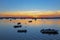 Harbor from Alvor in Portugal