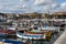 Harbor in the city of Nice in France.