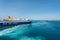 Harbor and cruise of Aegean islands in Greece