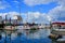 Harbor of Digby a Canadian town in southwestern Nova Scotia.