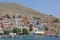 The harbor on the greek island Halki