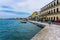 Harbor of Gythio in Mani, Peloponnese, Greece