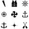 Harbor icon set