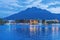 Harbor Lights Lake Mount Pilatus Yachts Lucerne Switzerland