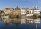 Harbor Maassluis with old Tugs