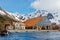 Harbor Master house and whaling factory on Stromness Island